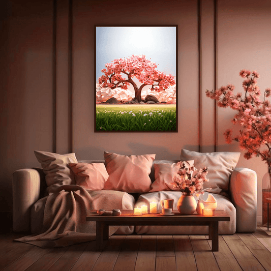 Blush Blossoms by Tranquil Peaks | Floral Poster Wall Art