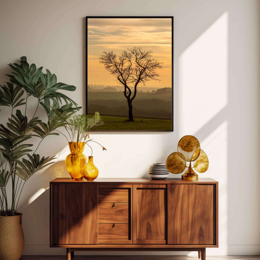 Solitude At Dawn | Nature Poster Wall Art