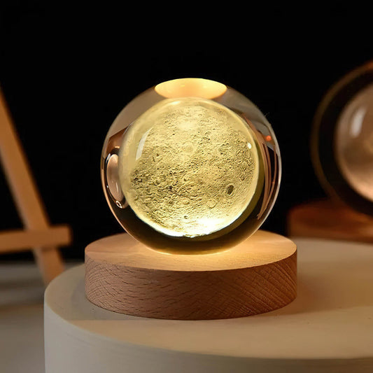 Cosmic Crystal Sphere Lamps