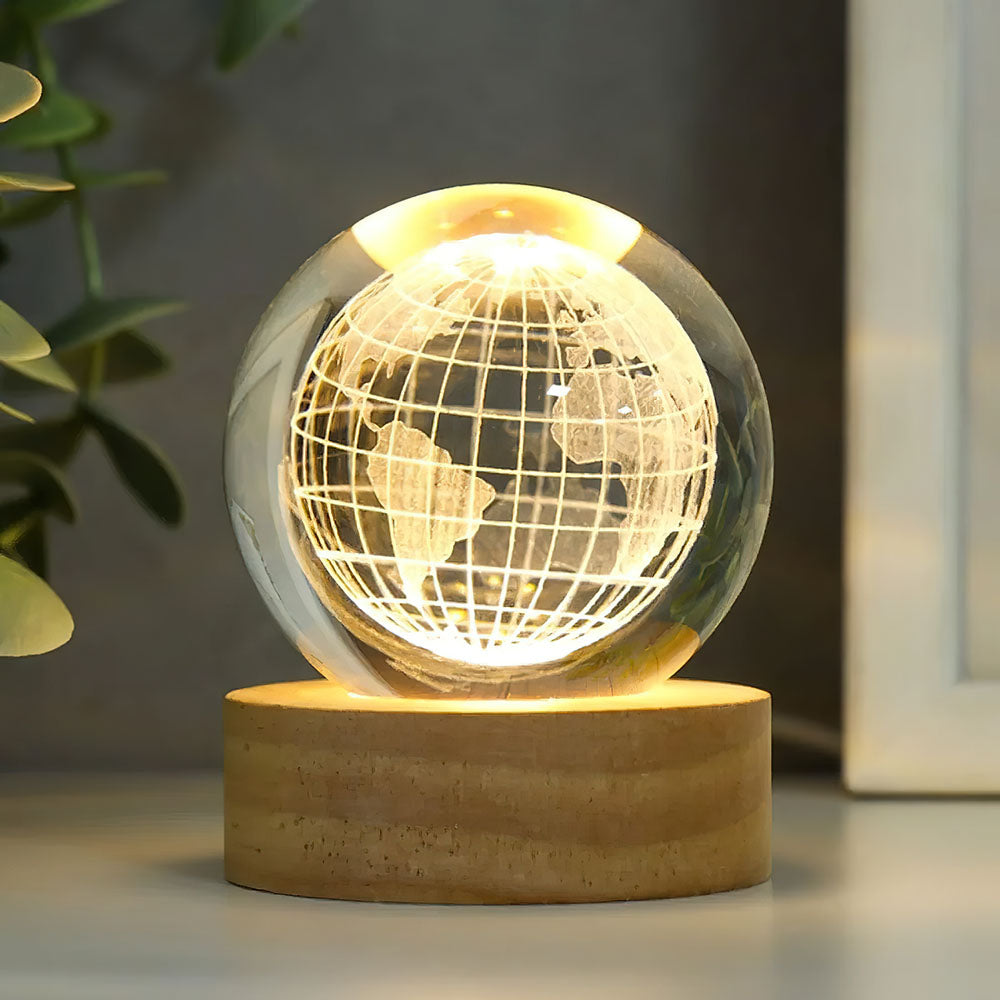 Cosmic Crystal Sphere Lamps