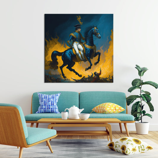 Ancient Emperors Horses | Animal Wall Art | Single Panel