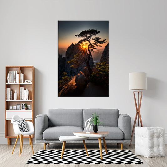 Serenity and Verdant Valleys | Nature Wall Art | Single Panel