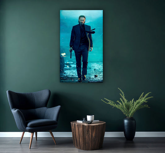 Furious John Wick | Movies Wall Art | Single Panel