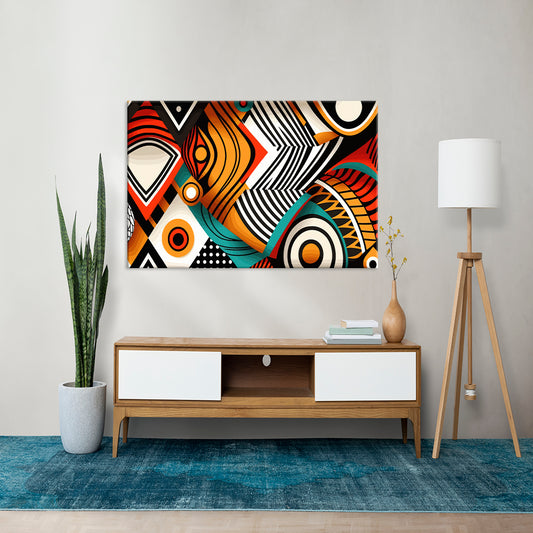 Minimalist Tropical Odyssey | Wall Art |Single Panel