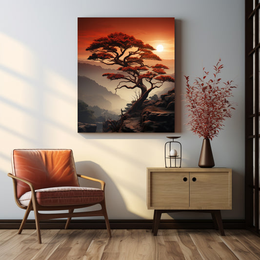 Hillside Branch Ballet | Nature Wall Art | Single Panel